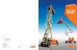 JLG Electric Powered Aerial Work Platforms Brochure · 2021. 2. 16. · 24V DC electric or gas-powered engine. Standard air and water lines to the platform. Easy Access The articulating
