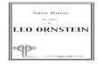 General Front Cover.claris copy - Leo Ornstein - Suite Russe.pdf · 2006. 5. 27. · Suite Russe by for Piano LEO ORNSTEIN. Suite Russe for piano By LEO ORNSTEIN. Title: General Front