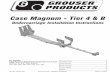 Case Magnum - Tier 4 & B...Case Magnum Standard & Suspended Front Axle (With 4” or 4.5” Rear Axles): 235, 250, 260, 280, 290, 310, 315, 340: Case Magnum - Tier 4 & B: Undercarriage