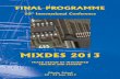 MIXDES 2013 · 2013. 6. 19. · 1. Design of Integrated Circuits and Microsystems Design methodologies. Digital and analog synthesis. Hardware-software codesign. Reconfigurable hardware.