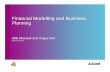 2014-09-26-NSWBI 2014 - Financial Modelling and Business ... · Financial Modelling and Business Planning September 2014 Identifying Areas for Improvement Targeting improvement: •