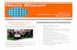 News Rheum Edition 4: hildhood Arthritis & Rare Diseases ... · • A seminar for pa-tients aged 10-20 to meet researchers investigating rheu-matic diseases and their treatment •