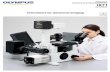Innovations for Advanced Imaging · 2019. 10. 31. · Innovations for Advanced Imaging UNIVERSAL INFINITY SYSTEM RESEARCH INVERTED SYSTEM MICROSCOPE IX71 ... Side port intermediate