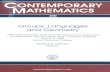 CONTEMPORARY MATHEMATICS · 2019. 2. 12. · ZEPH GRUNSCHLAG 59 On effective decidability of the homeomorphism problem for non-compact surfaces OLIVIER LY 89 Some presentations of