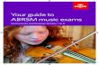 Your guide to ABRSM music exams...– Sight-reading – Aural tests How we mark exams 7 Marking criteria 10 – Instruments – Singing Before the exam 14 – At the exam centre During