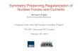 Symmetry Preserving Regularization of Nuclear Forces and ... · Zwei-Nukleon-Kraft Führender Beitrag Korrektur 1. Ordnung Korrektur 2. Ordnung Korrektur 3. Ordnung Two-nucleon force