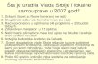 Šta je uradila Vlada Srbije i lokalne samouprave?...rezultata napredka na osnovu indikatora 7. Optimalizovati koristi od Dekade - Sinergija procesa EU integracija i Dekade Roma .