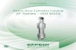 Heavy Duty Cylinders Catalog 2F Series - ISO 6022 · 2017. 4. 27. · ISO 6022 3.1 General information Check always that the nominal pressure equal to 250 Bar is not superseded in