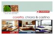 HIGH QUALITY BEDROOMS – 2013 COLLECTION – coretta, chiara … · 2020. 3. 4. · CORETTA Wardrobe System with profiled doors incl. cornice, supplied with keys and locks are standard