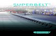 SUPERBEL T - Magaldi · 2017. 11. 8. · Magaldi Superbelt®: a steel double-wire mesh which carries partially overlapped steel pans bolted on and supported by upper idlers over its