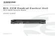 Discussion and Conferencing DIS-CCU Central Control Unit · 2021. 3. 11. · DIS-CCU Central Control Unit Information in This Manual The DIS-CCU operates standard in 5900 mode for