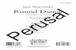 FULL SCORE Igor Stravinsky Round Dance · 2018. 5. 16. · Igor Stravinsky Round Dance from the Ballet The Firebird Arranged for String ... 1-PIANO Perusal (for rehearsal only) Performance