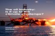 The oil industry: is it up to the climate challenge? · 2021. 1. 11. · 5 Calculation of induced emissions 1 p6 1.1 1.2 Calculation of emission savings p7 p7 2 p10 Carbon4 Finance’s
