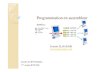 Programmation en assembleur · PDF file

2015. 3. 3. · Programmation en assembleur Zouhair ELHADARI   Centre de BTS Dakhla 1ère année BTS DSI