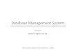 Database Management System - 2017. 9. 7.آ  Database Management System Lecture 2 Relational Algebra and