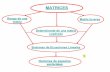 Rango de una Matriz Inversa matriz cuadrada · 2010. 6. 24. · MATRICES Rango de una matriz Matriz Inversa Determinante de una matriz cuadrada Sistemas de Ecuaciones Lineales Nociones