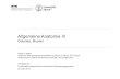 Allgemeine Anatomie III · 2016. 2. 9. · Funktionelle Anatomie, Di 04.03.2014 - 1 David P. Wolfer Institut für Bewegungswissenschaf ten und Sport, D-HEST, ETH Zürich Anatomisches