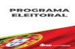PROGRAMA ELEITORAL - PSDO presente programa eleitoral tem como horizonte a legislatura 2019-2023, mas as suas bases fundamentais e a sua concepção têm um âmbito mais alargado que