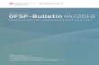 OFSP-Bulletin 44/2019 (Français) - Federal Council · Magazine d’information pour professionnels de la santé et pour les médias OFSP-Bulletin.44/2019. Woche. Édition du 28 octobre