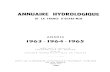 Annuaire hydrologique de la France d'Outre-Mer : année 1963 ...horizon.documentation.ird.fr/.../divers11-03/13056.pdfRIVIERE des Cap Noir 1955-57 " Abandonnée GALETS Canal Lemarchand
