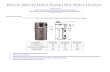 Rheem Hybrid (Heat Pump) Hot Water Heaters · 2019. 10. 5. · There are three Rheem Prestige Hybrid (Heat-Pump) Electric Hot Water Heaters: Models 50-Gallons 65-Gallons 80-Gallons
