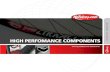 HIGH PERFOMANCE COMPONENTS · 2013. 9. 4. · 1 The way tubeless was meant to be. NOTUBES.COM | CATALOG 2009 HIGH PERFOMANCE COMPONENTS NOTUBES.COM CATALOG 2009 INDEX 3 Tubeless Conversion