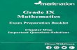 Grade IX Mathematics...Number Systems_Solutions Solution 1 We know that, by definition, the decimal representation of a rational number can be terminating, non-terminating and non-terminating