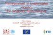 Management of Underwater Sound The Regional BIAS-project · 2014. 9. 25. · Polen Tyskland Danmark Sverige Stöttat av: EU (LIFE+) Havs- och vattenmyndigheten Koordineras av FOI