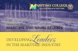 Developing in the MaritiMe inDustry · 2017. 9. 29. · MaritiMe inDustry. Program overview The Master of Science in Maritime and Naval Studies is a 31-credit hours program. ... average
