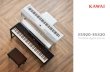 Portable digital pianos...En complément des divers sons de pianos à queue classiques, jazz et pop, les ES920 et ES520 présentent également un son de piano droit distinctif, ainsi