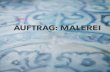Julia Rüther AUFTRAG: MALEREI · 2017. 9. 22. · AUFTRAG: MALEREI Julia Rüther Eine Nahaufnahme, ein genauer Blick. Materialität von Farbe, ihr Auftrag und eine Spurensuche nach