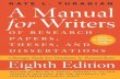 The University of Chicago Press, Chicago 60637 · 2019. 9. 5. · A Manual for Writers of Research Papers, Theses, and Dissertations Chicago Style for Students and Researchers Kate