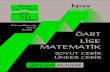 LİSE MATEMATİK 1 - TANITIM(81).pdf2. Kitap" adlı yayınımız Soyut Cebir - Lineer Cebir bölümünü kapsamaktadır ve Kamu Personel Seçme Sınavı (KPSS) Lise Matematik Öğretmenliği