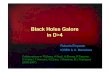 Black Holes Galore in D 4 - UV•D=3has no black holes –GM is dimensionless can't construct a length scale (Λ, or h,provide length scale) •D=4has one black hole – but no 3D