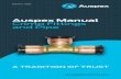 Auspex Manual Crimp Fittings and Pipe€¦ · Auspex Manual – Crimp Fittings and Pipe | 3 Auspex Pipes Advantages of the Auspex Pipe 1. The pipe does not have to be expanded or