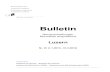 Bulletin - Bundesgericht · 2016. 12. 20. · Bulletin Neuanschaffungen Nouvelles acquisitions Luzern Nr. 01 (1.1.2013 - 31.3.2013) Liens/Links : Bulletins im Internet – Bulletins