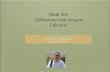 Math 203 Differential and integral Calculus - KSU · 2017. 2. 26. · Differential and integral Calculus Prof. Messaoud Bounkhel Department of Mathematics ... In Problems 1-8, ...