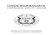 2017 Undergraduate Catalog FULL final clean...Dean’s List & President’s List 54 Fall Convocation 54 Honors at Graduation 54 V: Financial Information 55 Tuition and Manner of Payment