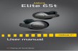 Jabra Elite 65t · 2020. 3. 30. · 4. How to charge With up to 5 hours of battery in the earbuds, and 2 recharges in the charging case, the Jabra Elite 65t offers up to 15 hours