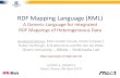 RDF Mapping Language (RML) - Linked Dataevents.linkeddata.org/ldow2014/slides/ldow2014_slides_01.pdfRDF Mapping Language (RML) A Generic Language for Integrated RDF Mappings of Heterogeneous