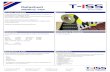 SlipStop Tape Datasheet - Revision 28-5-2019 - T-ISS ......Datasheet SlipStop Tape Product description Pictures Dimensions Certificates & Standards Applications & Use Specifications