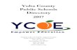 Yuba County Public Schools Directory 2017 · 2018. 5. 3. · Plumas Lake Elementary School District 743.4428 Cobblestone Elementary School 634.9723 Rio Del Oro Elementary School 749.0690