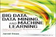 Additional praise for - Lagout Mining/Big Data, Data... · 2016. 5. 10. · Additional praise for Big Data, Data Mining, and Machine Learning: Value Creation for Business Leaders