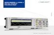 SDS1000DL+/CML+ Series Digital Oscilloscopeg... · 2021. 1. 12. · SDS1000DL+/CML+ Series Digital Oscilloscope Function & Characteristic Memory Depth up to 2 Mpts 32 parameters auto