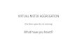 VIRTUAL METER AGGREGATION · 2018. 2. 9. · “Virtual meter aggregation . . . shall be eligible for net metering.” “virtual meter aggregation” - 52 Pa. Code 75.12 “Virtual