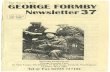 GEO,RGE FORM;BY Newsletter...THE NORTH-WEST GEO,RGE FORM;BY Newsletter 3 7 -----Vol. 4, No.1 ~ July 1998 Specially Produced for George Formby Fans by Stan Evans, The Hollies, 19 Hall