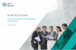 Audit & Conseil - Nexia · les ETI et PME en France comme un acteur de référence pour les activités d’audit et de ... 900 mandats CAC (hors 160 mandats OPC) sociétés cotées