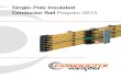 Single-Pole Insulated Conductor Rail Program 0815 www ......SingleFlexLine 0815 – Project Planning The conductor rail system SingleFlexLine 0815 has been in use for several decades