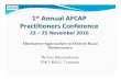 18.3 Alternative Approaches to District Road Maintenance - Ven … · 2016. 8. 2. · 1st Annual AFCAP Annual AFCAP Practitioners Conference 23 –25 November 2010 Alternative Approaches