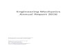 Engineering Mechanics Annual Report 2016...Engineering Mechanics . Annual Report 2016. ... Mechanics of Materials and Microsystems 50. 3. Multiscale Engineering Fluid Dynamics 69.
